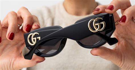 how to tell if gucci glasses are real|authentic gucci sunglasses excellent condition.